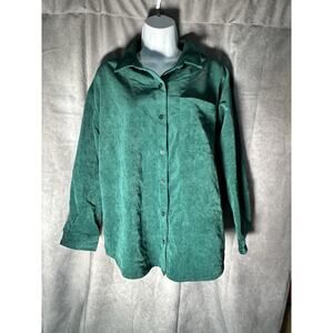 Ultra Flirt Juniors Corduroy Shacket Size Small
